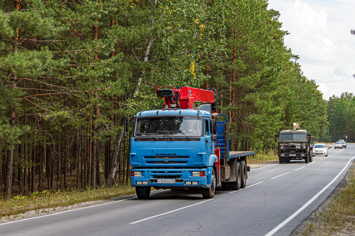 Тюменская область, № У 043 НА 72 — КамАЗ-65117 (общая модель)