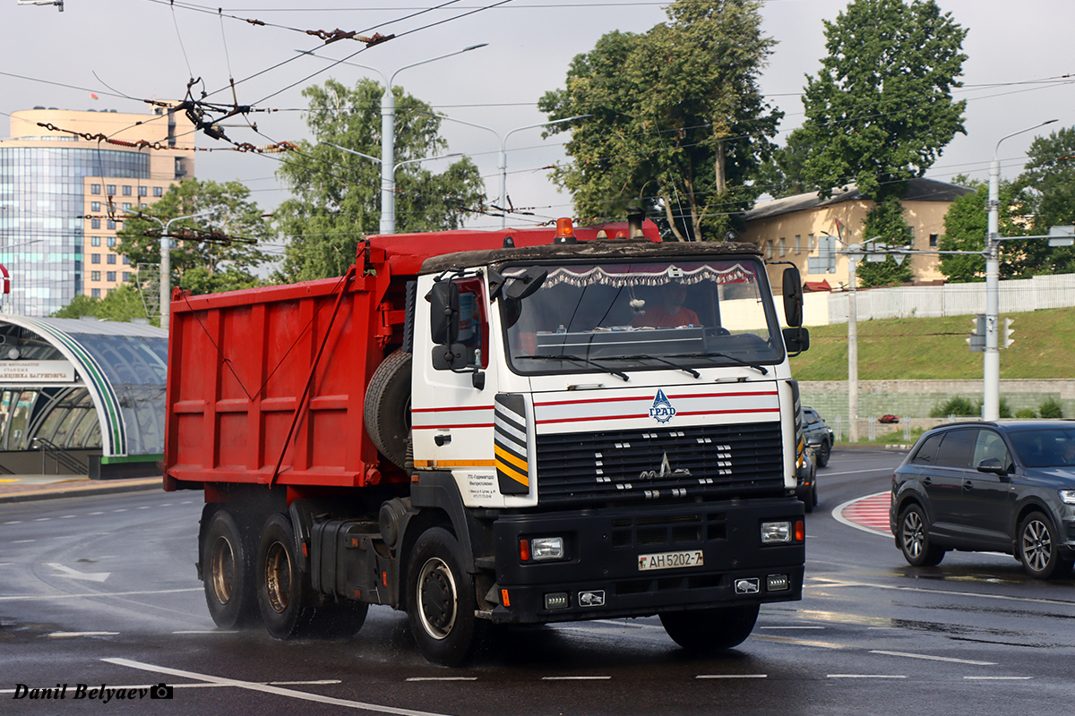 Минск, № АН 5202-7 — МАЗ-6501 (общая модель)