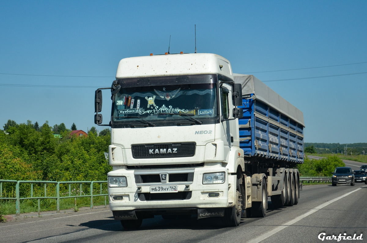 Кемеровская область, № М 639 НУ 142 — КамАЗ-5490-S5(87)