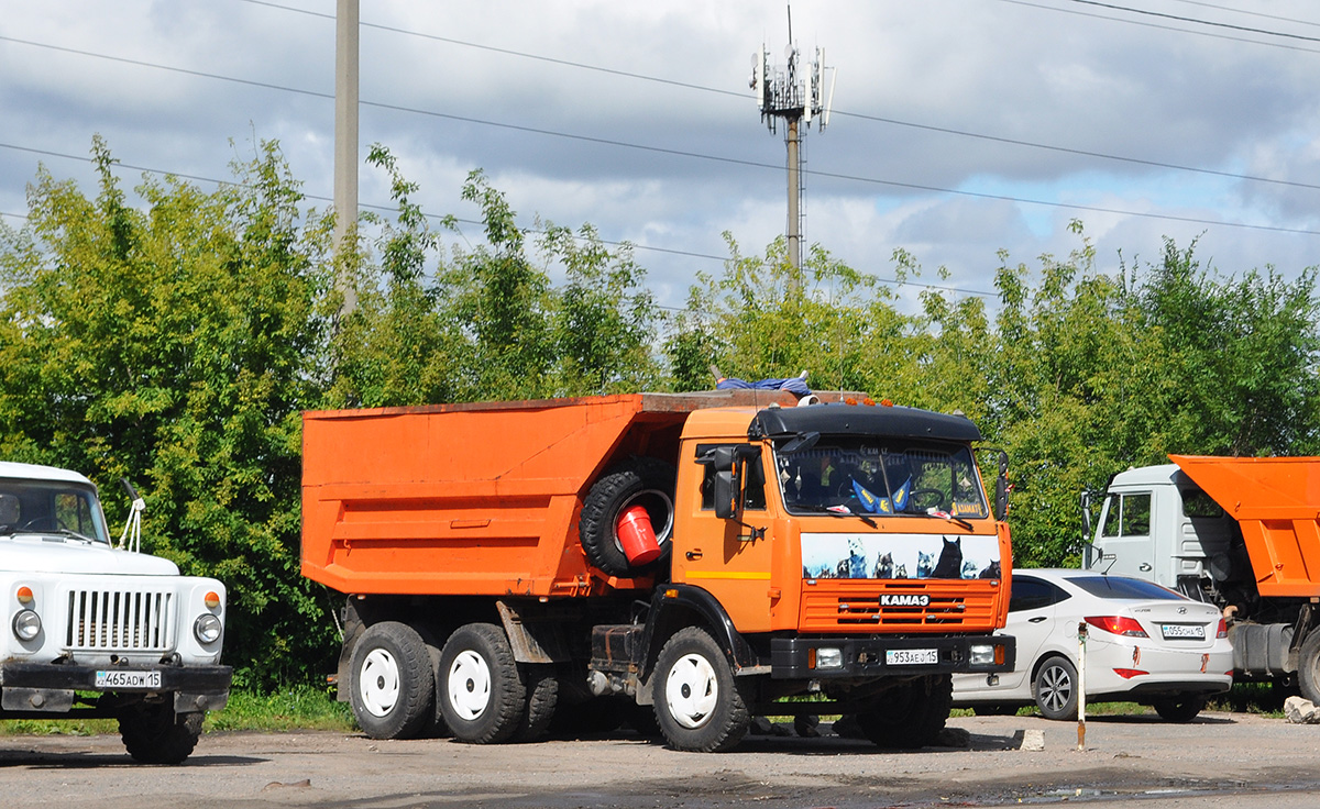 Северо-Казахстанская область, № 953 AEJ 15 — КамАЗ-5511