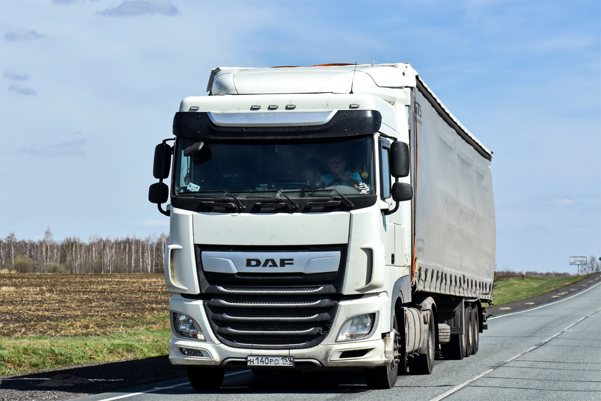 Пермский край, № Н 140 РО 159 — DAF XF Euro6 FT