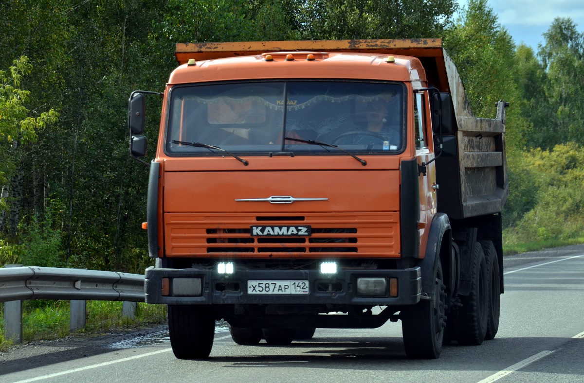 Кемеровская область, № Х 587 АР 142 — КамАЗ-55111 [551110]