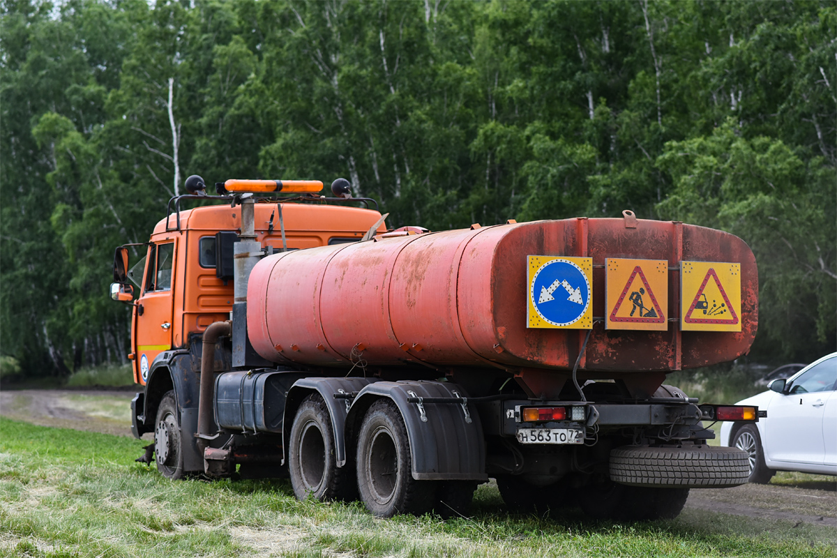 Тюменская область, № Н 563 ТО 72 — КамАЗ (общая модель)