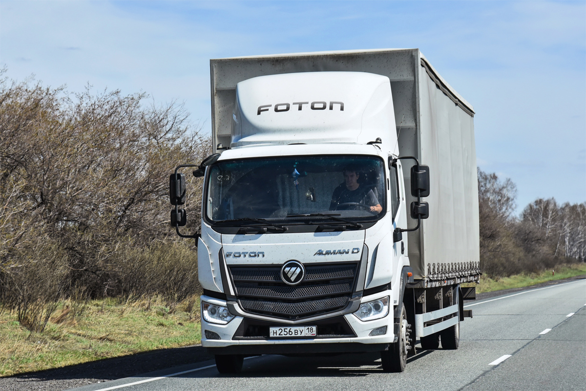 Удмуртия, № Н 256 ВУ 18 — Foton Auman EST-M (H5) (общая модель)