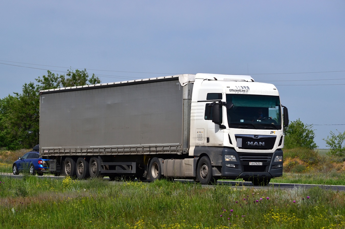 Брестская область, № AH 7625-1 — MAN TGX ('2016) (Общая модель)