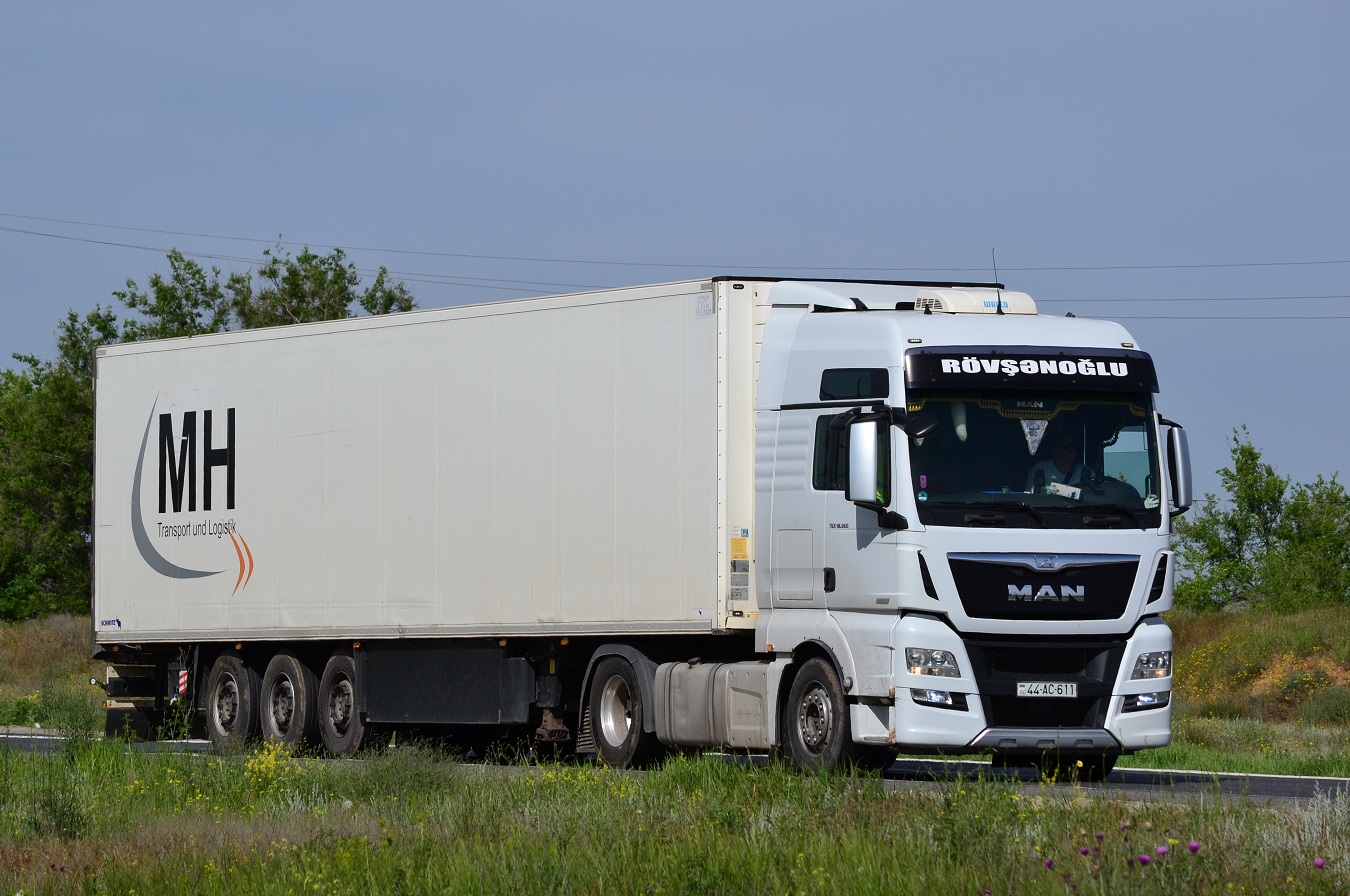 Азербайджан, № 44-AC-611 — MAN TGX ('2012) (Общая модель)