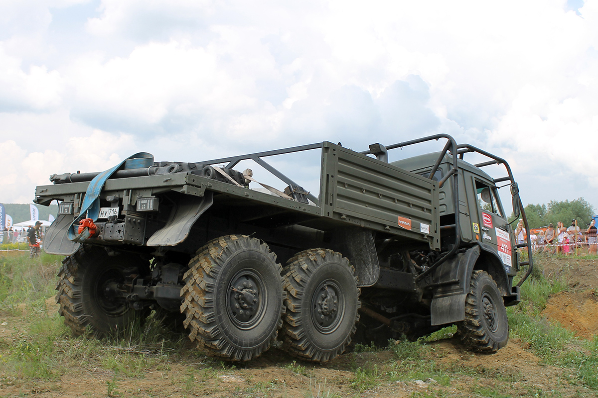 Татарстан, № О 747 НУ 716 — КамАЗ-5350 [535000]; Челябинская область — Грузовой триал и баха "Уральский рубеж 2025"