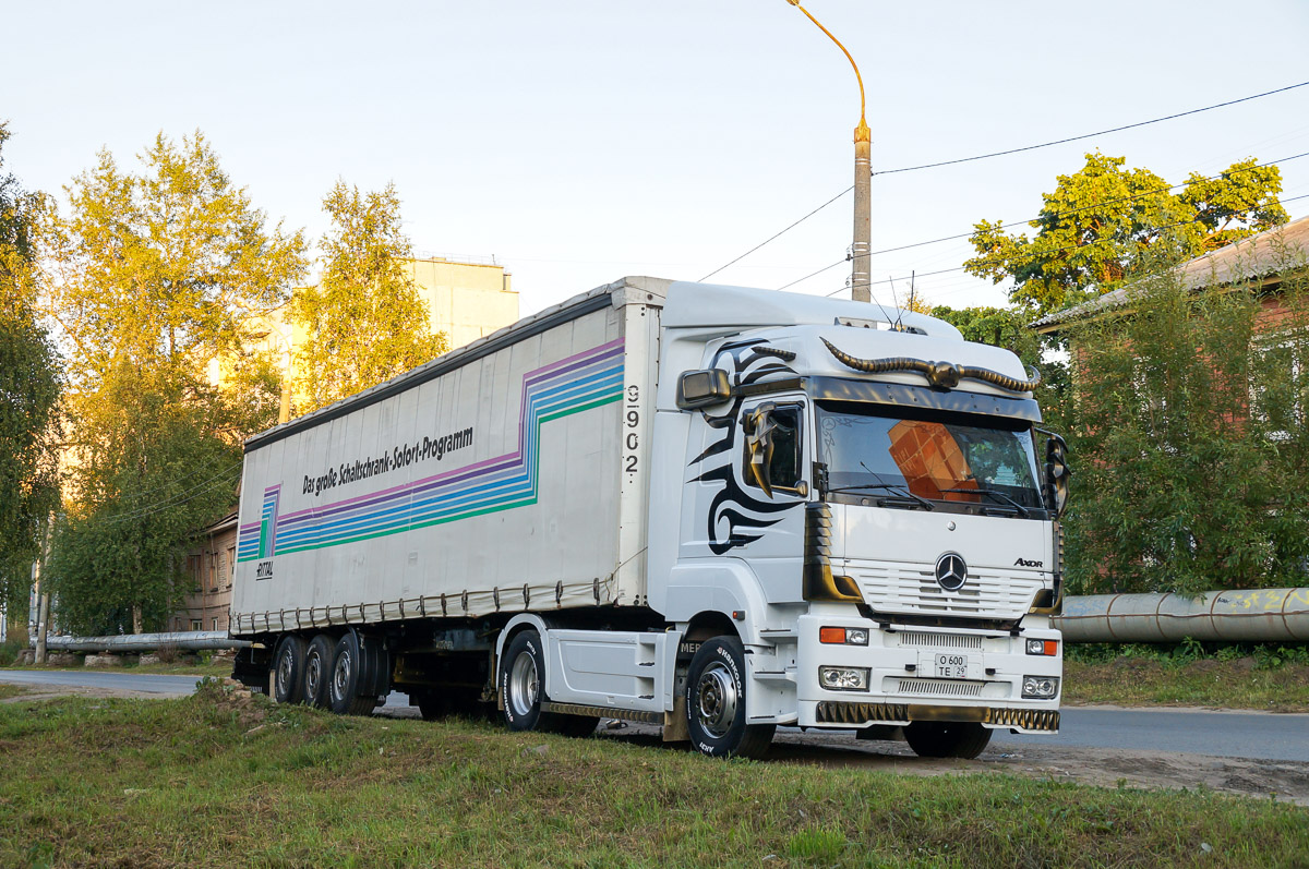 Архангельская область, № О 600 ТЕ 29 — Mercedes-Benz Axor 1840
