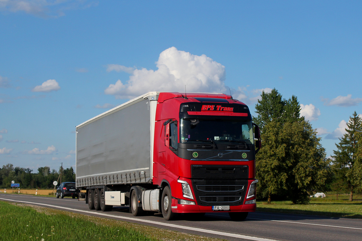 Латвия, № FA-2000 — Volvo ('2012) FH.460