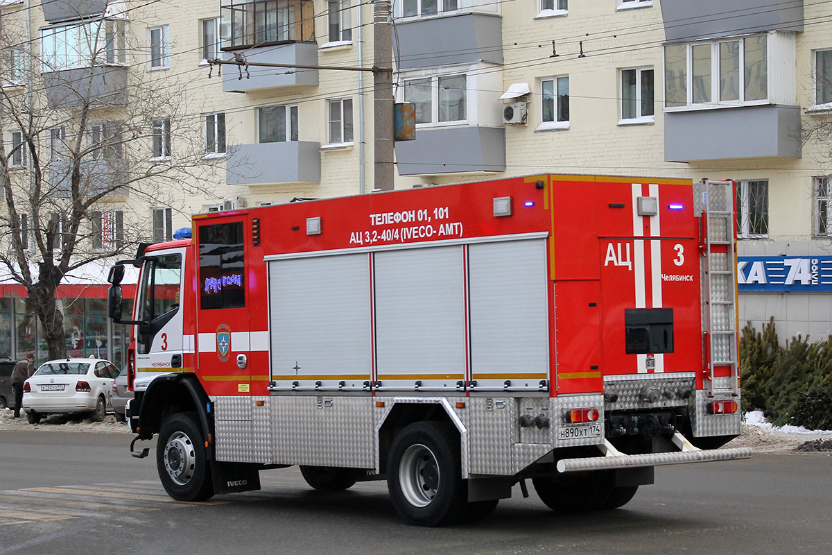 Челябинская область, № Н 890 ХТ 174 — IVECO-AMT EuroCargo ('2015)