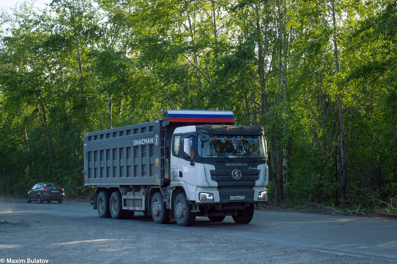 Челябинская область, № О 108 КВ 774 — Shaanxi Shacman X3000 SX3318