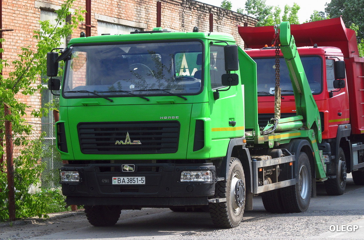 Минская область, № ВА 3851-5 — МАЗ-555025