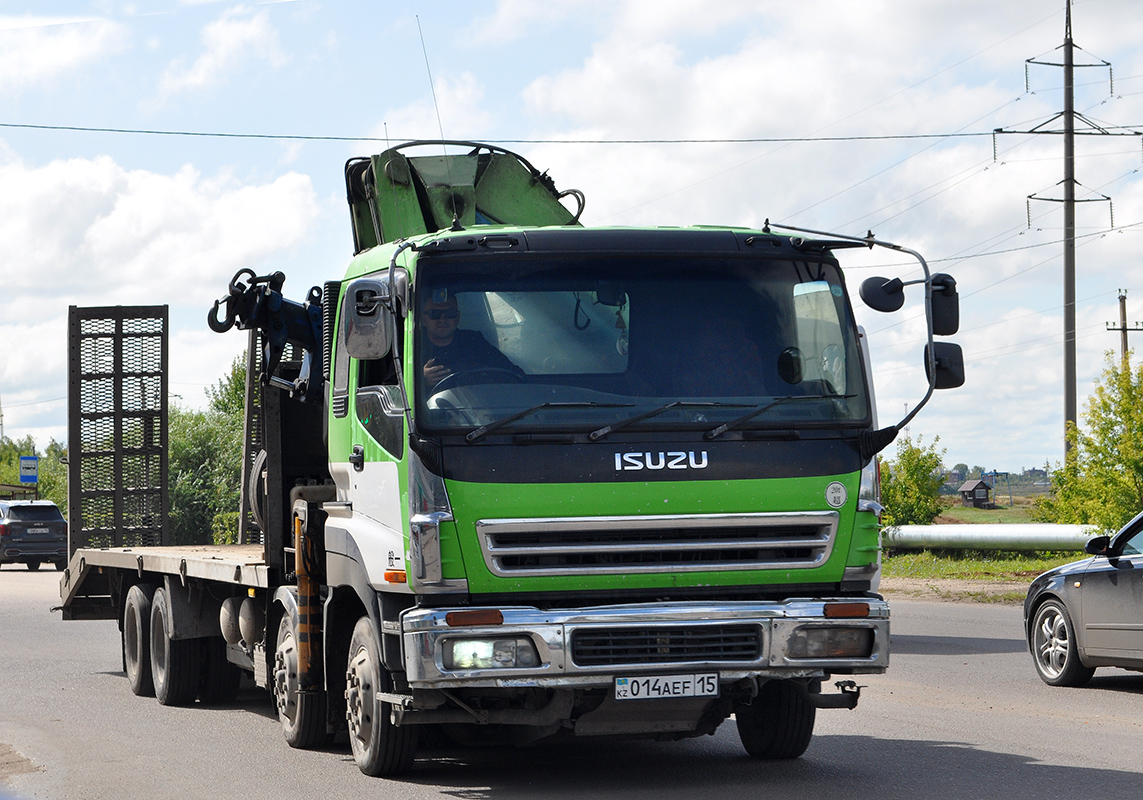 Северо-Казахстанская область, № 014 AEF 15 — Isuzu Giga (общая модель)