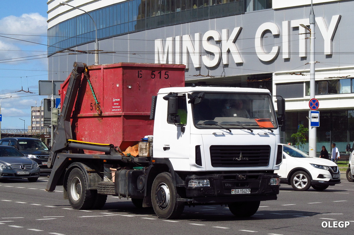 Минск, № ВА1542-7 — МАЗ-5550 (общая модель)