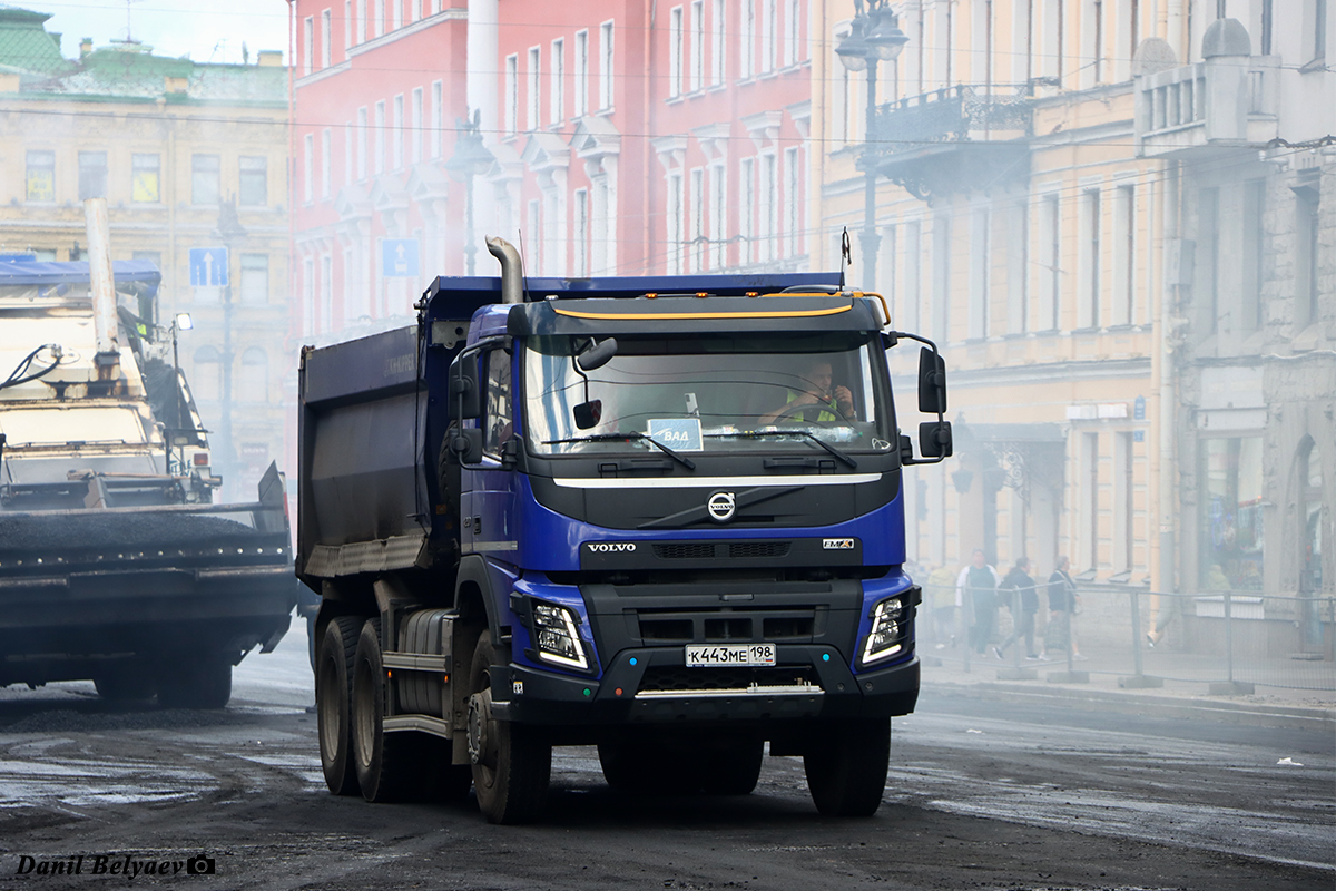 Санкт-Петербург, № К 443 МЕ 198 — Volvo ('2013) FMX.420 [X9P]