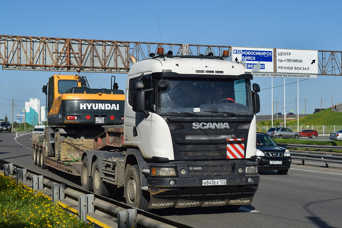 Алтайский край, № В 843 ЕА 122 — Scania ('2013) G440