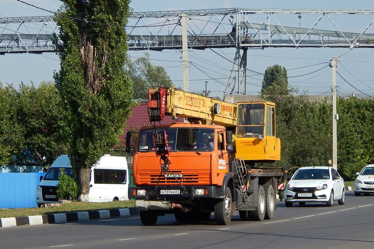 Белгородская область, № М 727 УМ 31 — КамАЗ-53215-15 [53215R]