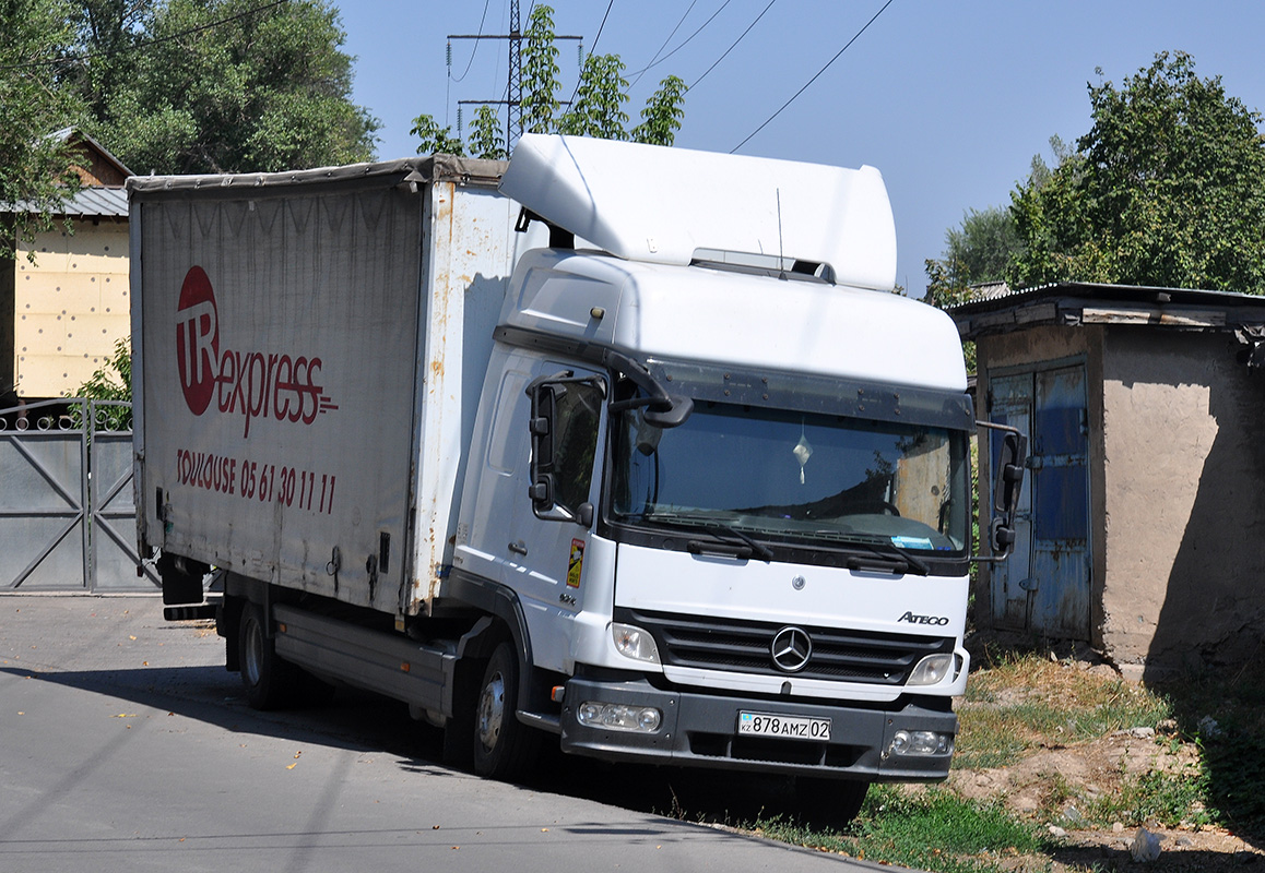 Алматы, № 878 AMZ 02 — Mercedes-Benz Atego (общ.м)