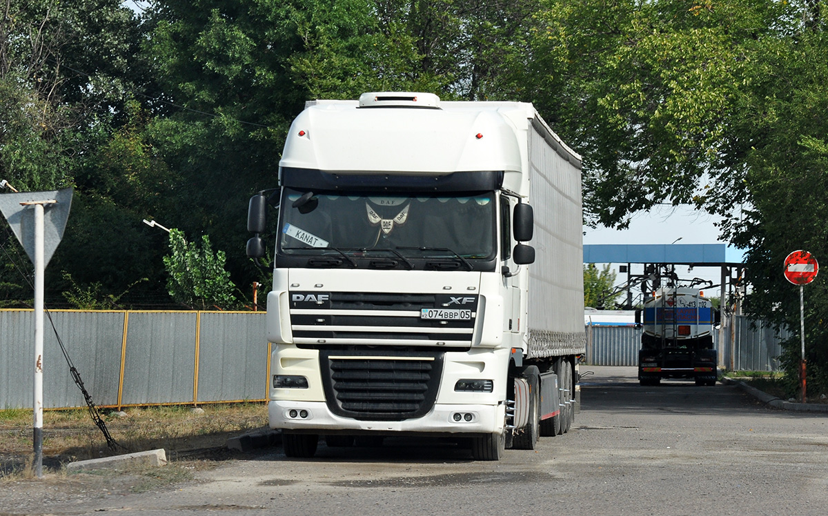 Алматинская область, № 074 BBP 05 — DAF XF105 FT