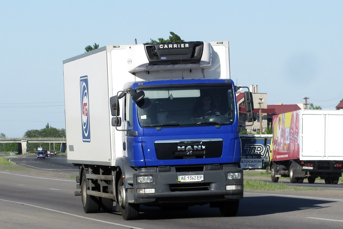 Днепропетровская область, № АЕ 9362 ЕР — MAN TGM 18.240