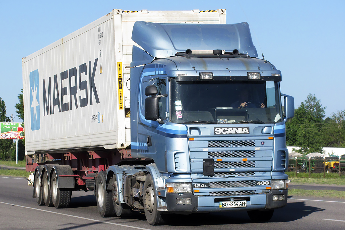 Тернопольская область, № ВО 4254 АН — Scania ('1996) R124L