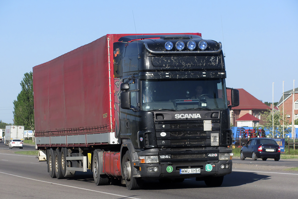 Польша, № WWL XH54 — Scania ('1996) R124L
