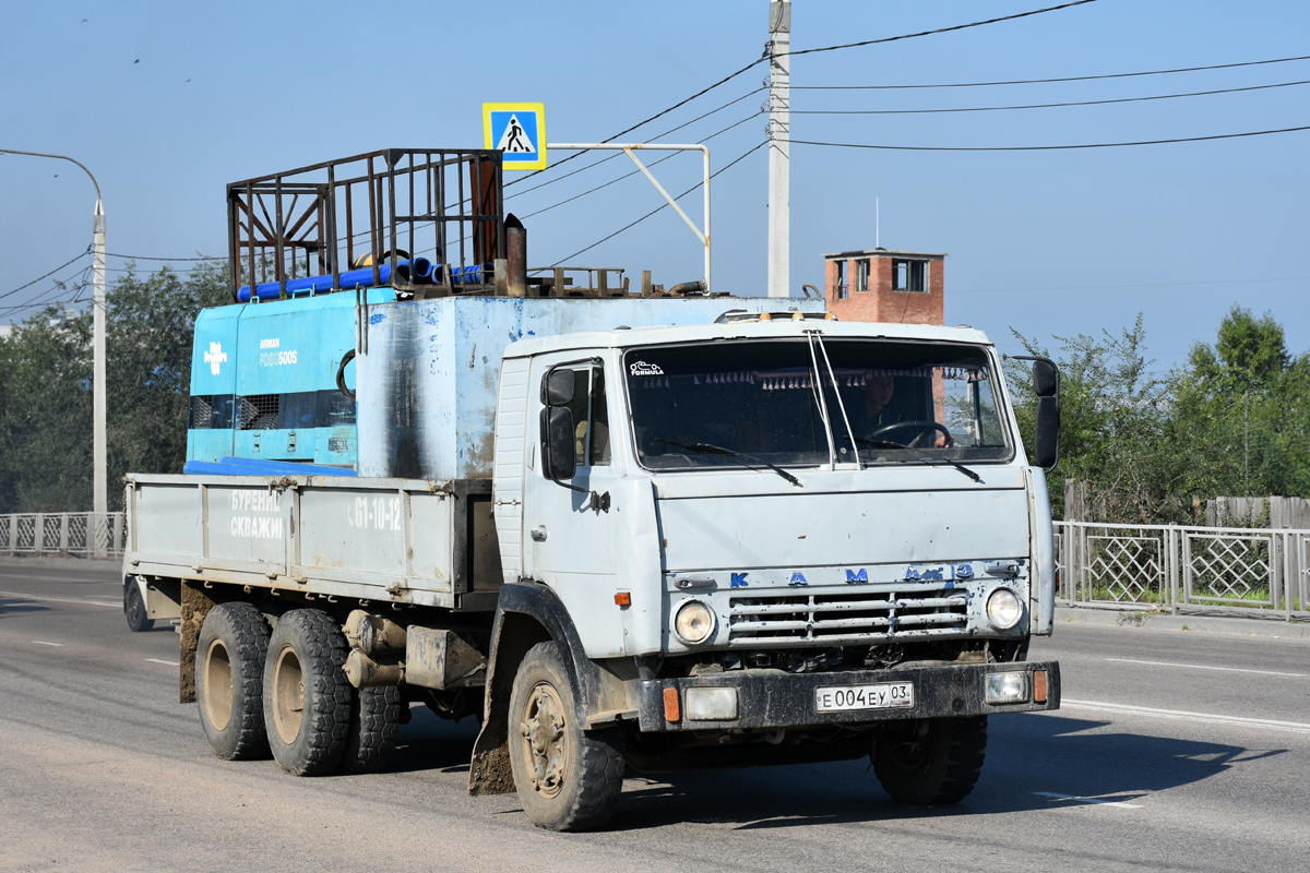 Бурятия, № Е 004 ЕУ 03 — КамАЗ-53212