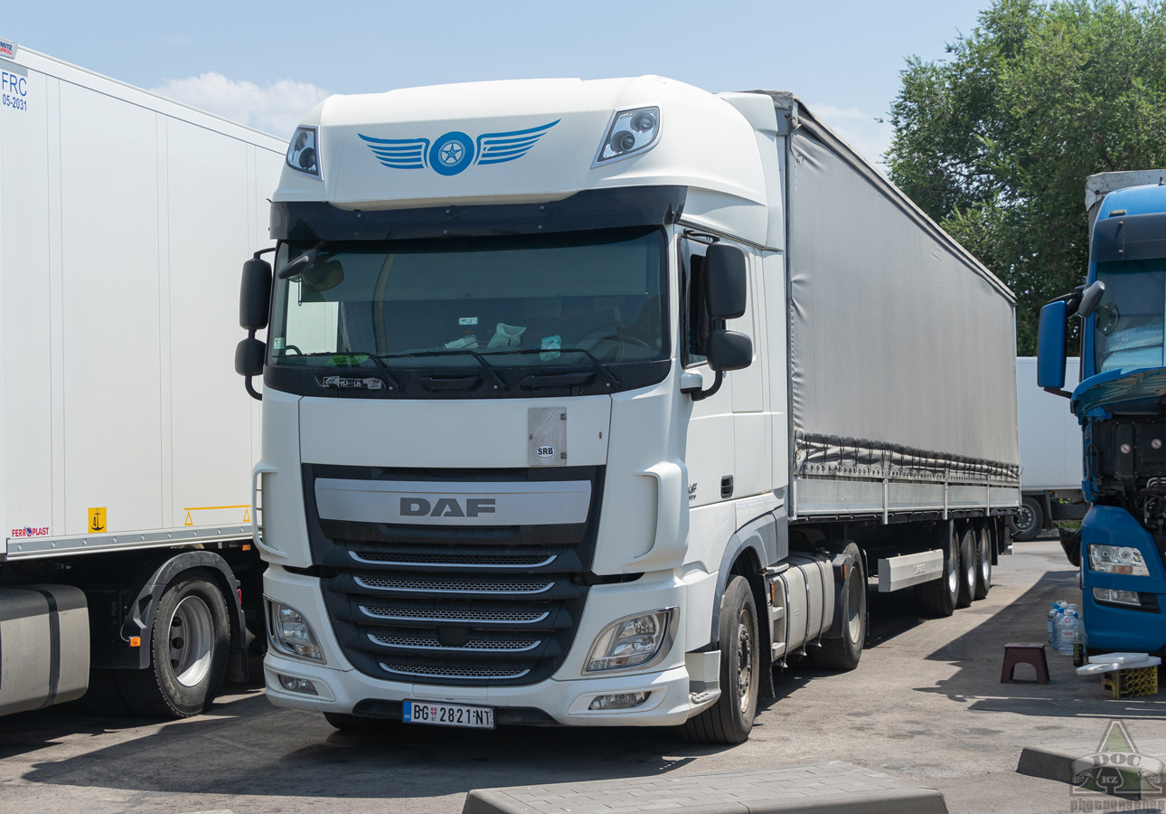 Сербия, № BG 2821-NT — DAF XF Euro6 FT