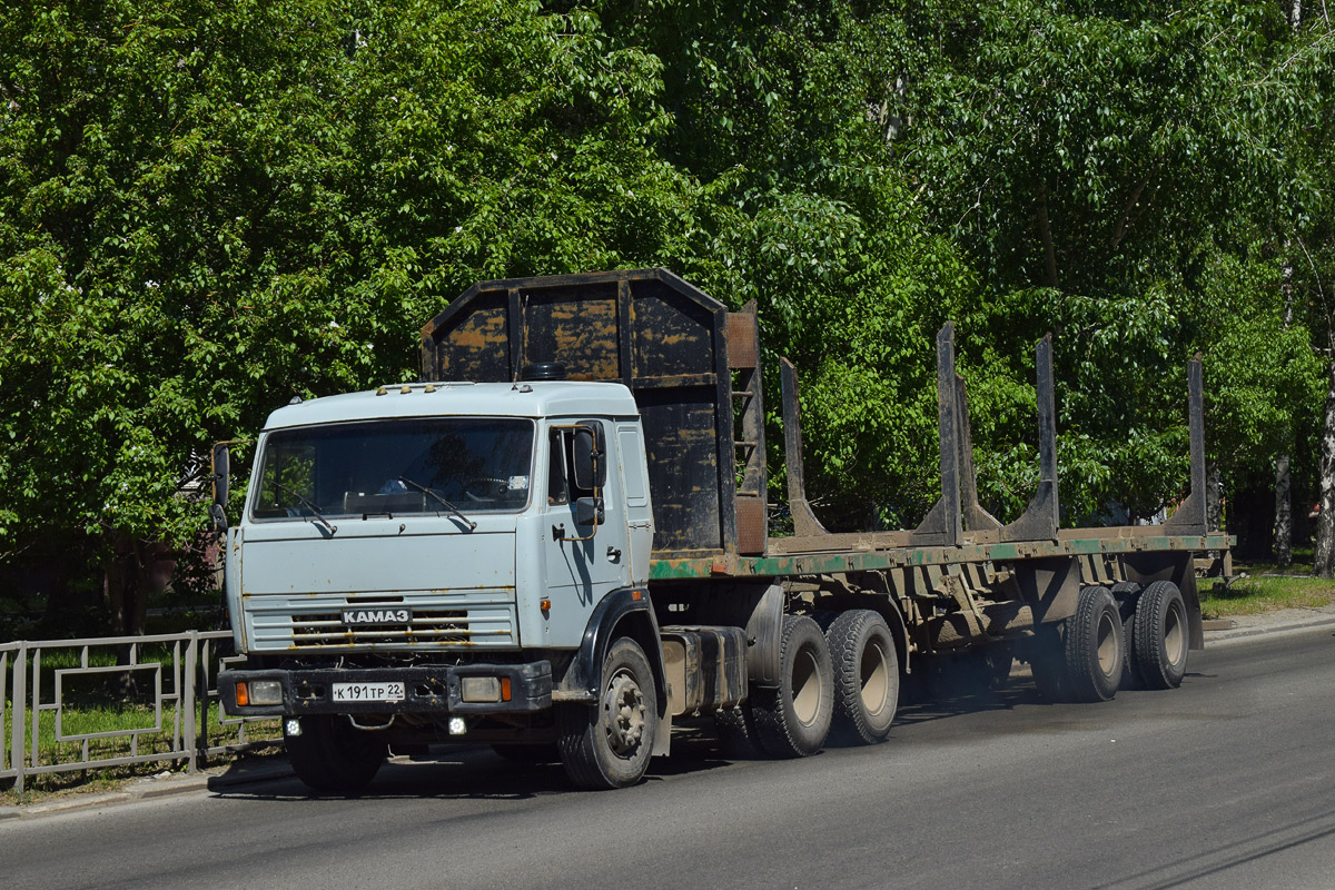Алтайский край, № К 191 ТР 22 — КамАЗ-54115-13 [54115N]