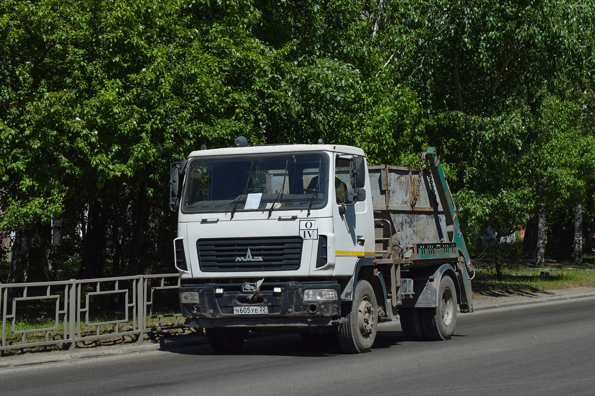 Алтайский край, № Н 605 УЕ 22 — МАЗ-5550B2