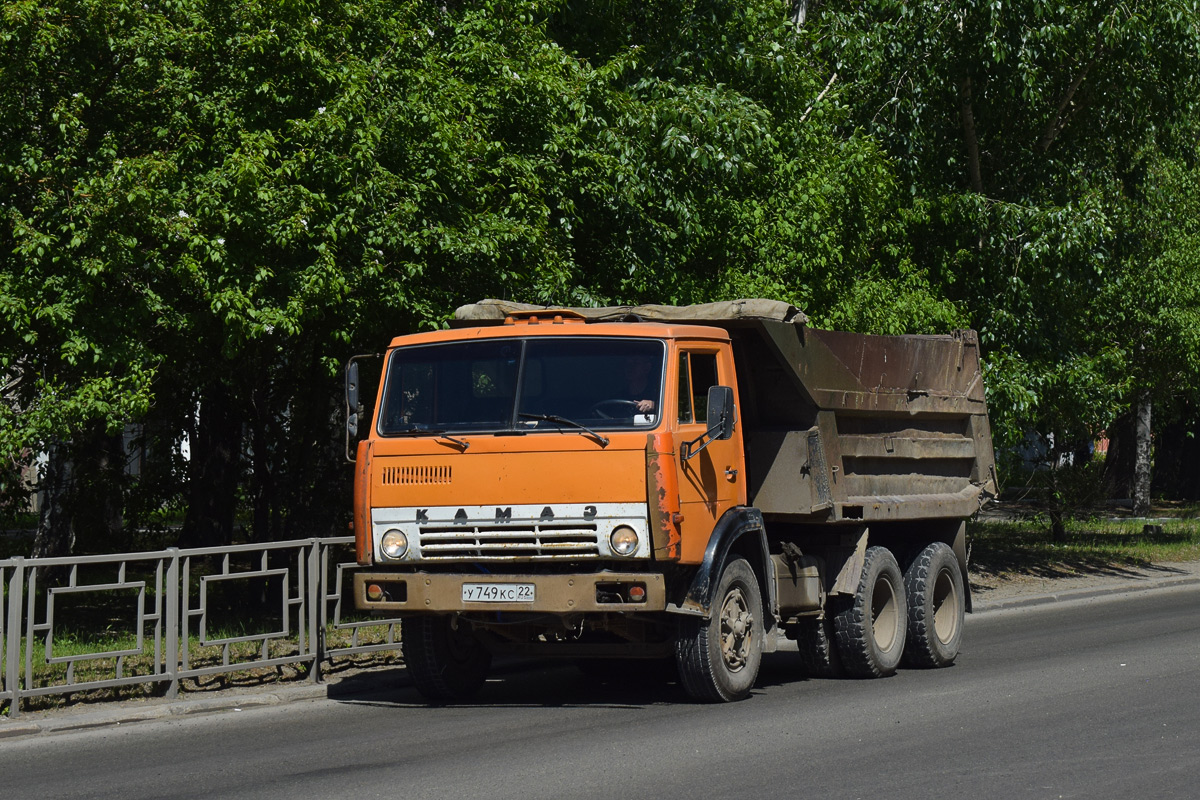 Алтайский край, № У 749 КС 22 — КамАЗ-55111 [551110]