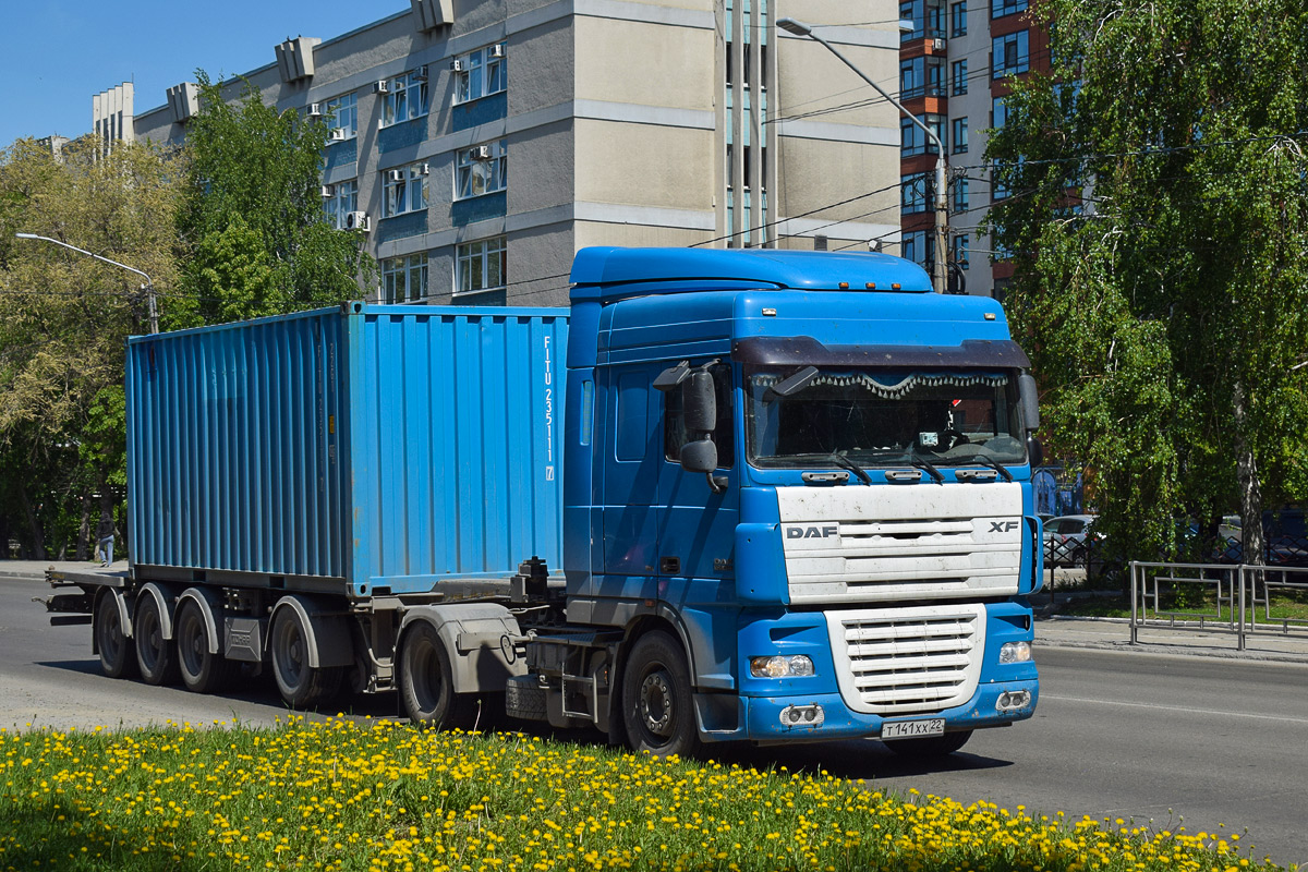 Алтайский край, № Т 141 ХХ 22 — DAF XF105 FT