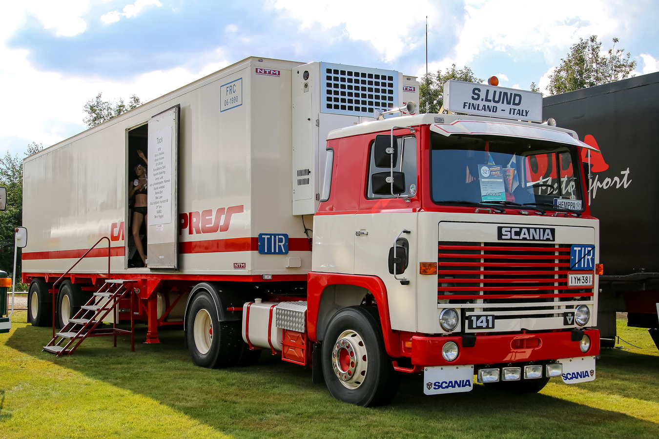 Финляндия, № IYM-381 — Scania (I) (общая модель); Финляндия — Power Truck Show 2019