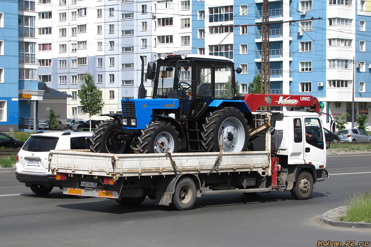 Алтайский край, № О 421 ОС 22 — Isuzu Forward (общая модель); Алтайский край — Новая спецтехника