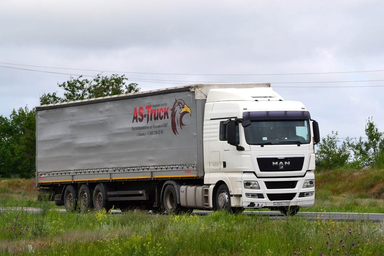 Ставропольский край, № Н 383 ЕУ 126 — MAN TGX ('2007) 18.440