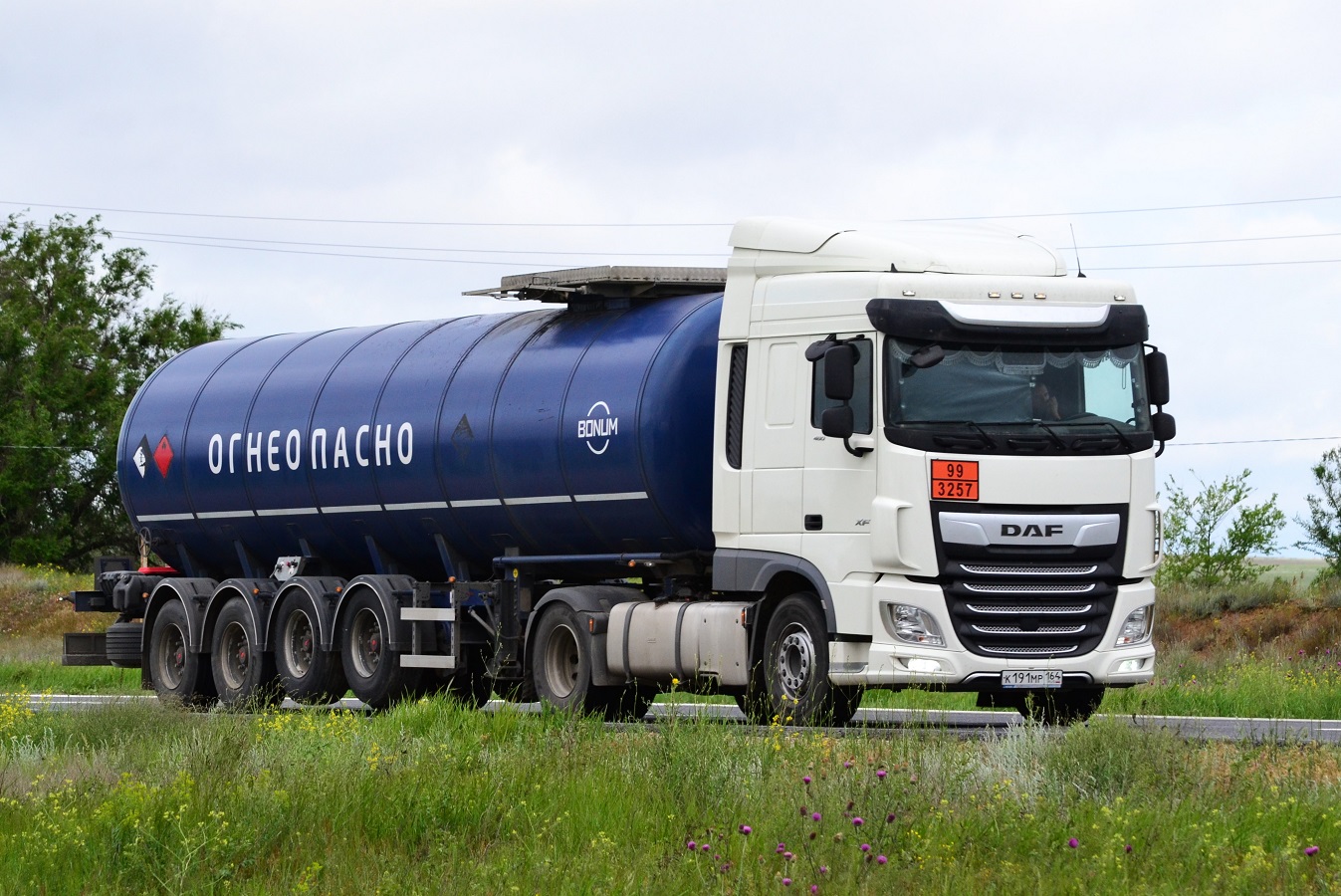 Саратовская область, № К 191 МР 164 — DAF XF Euro6 FT