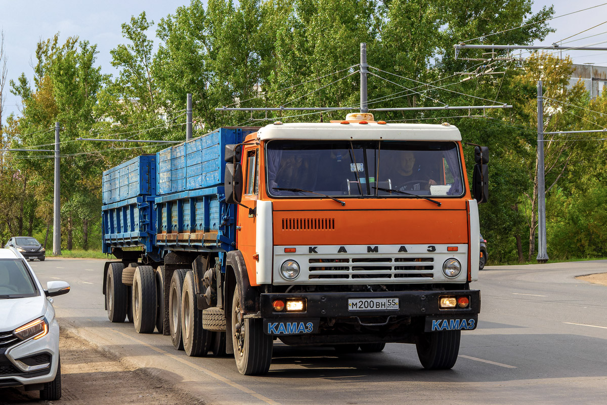 Омская область, № М 200 ВН 55 — КамАЗ-5320