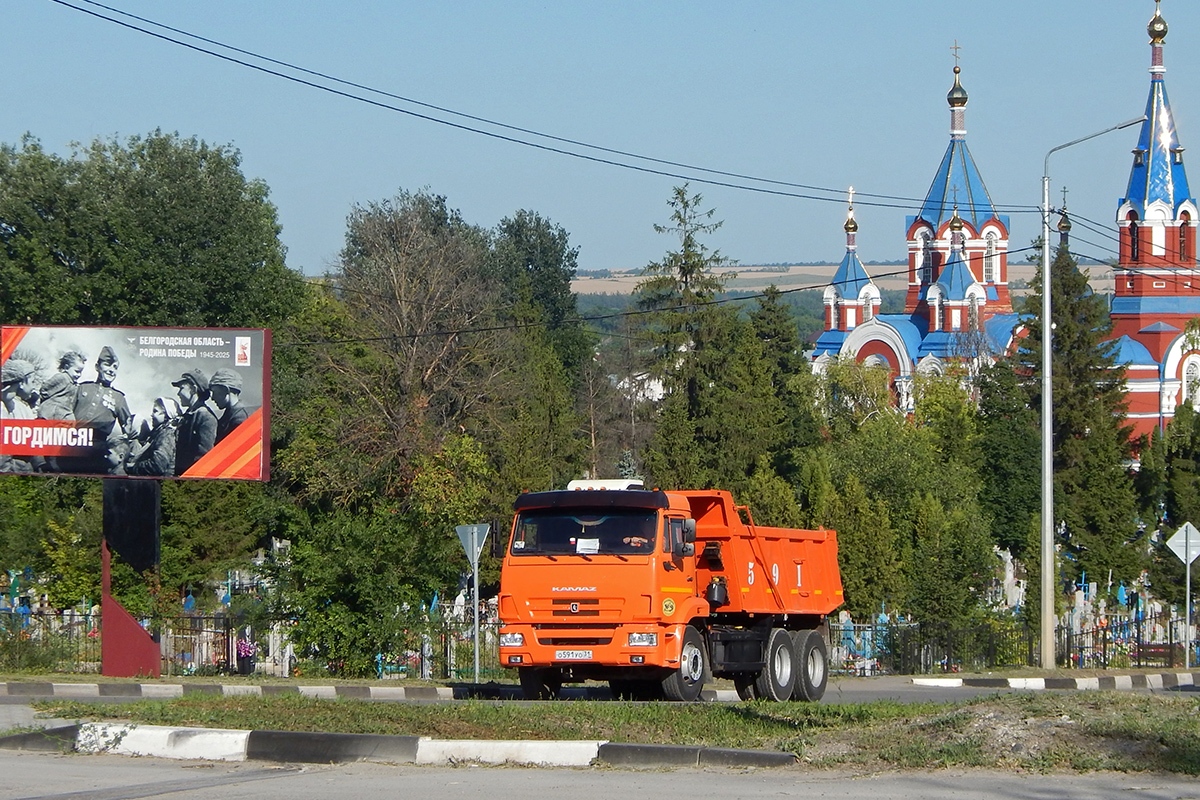 Белгородская область, № О 591 УО 31 — КамАЗ-65115-50