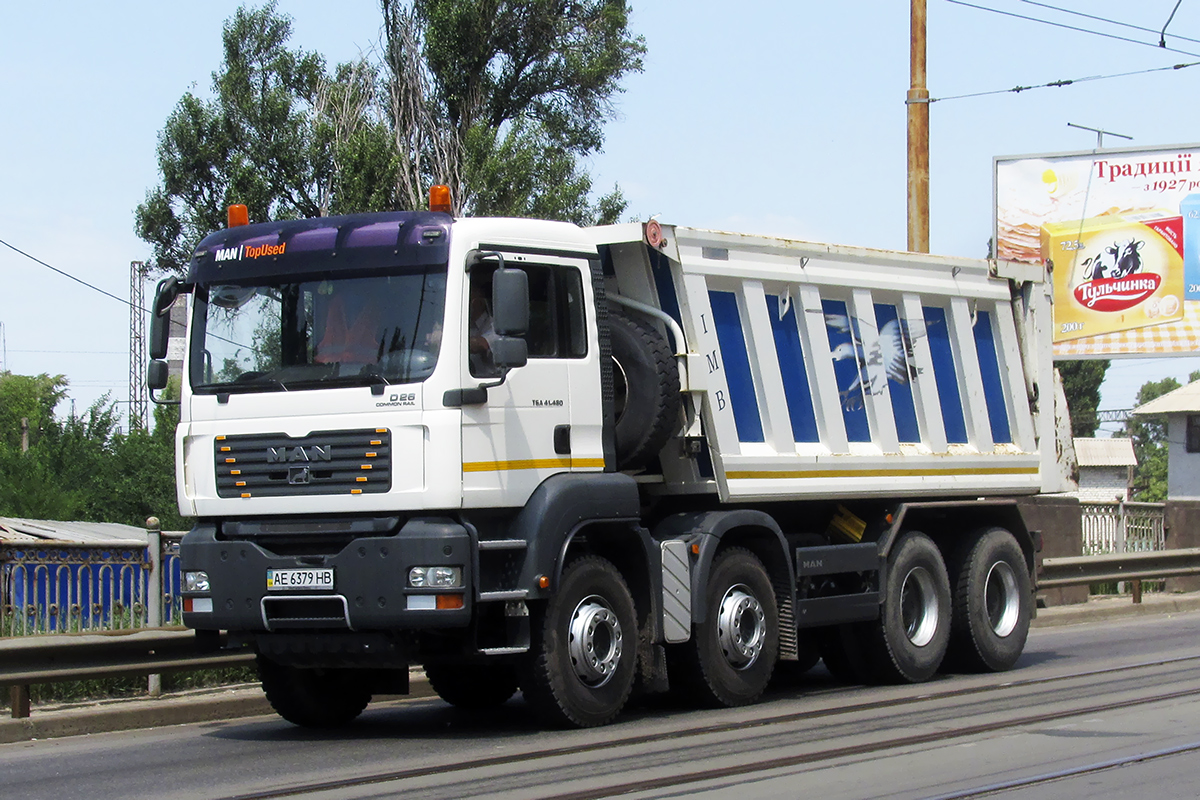 Днепропетровская область, № АЕ 6379 НВ — MAN TGA 41.480