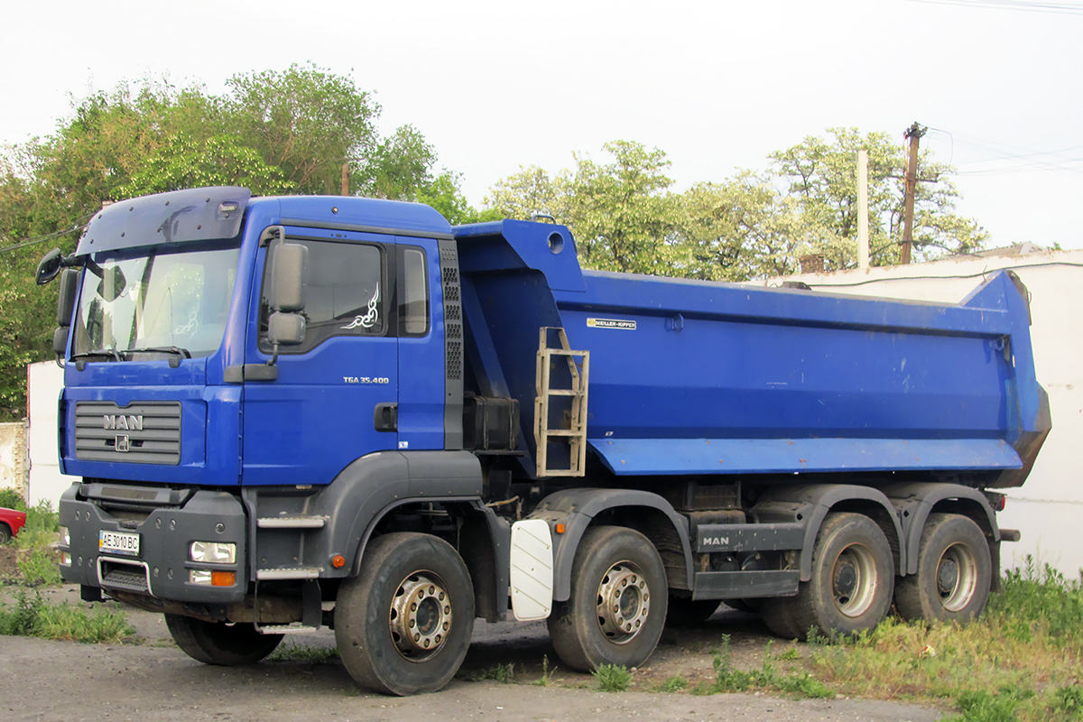 Днепропетровская область, № АЕ 3010 ВС — MAN TGA 35.400