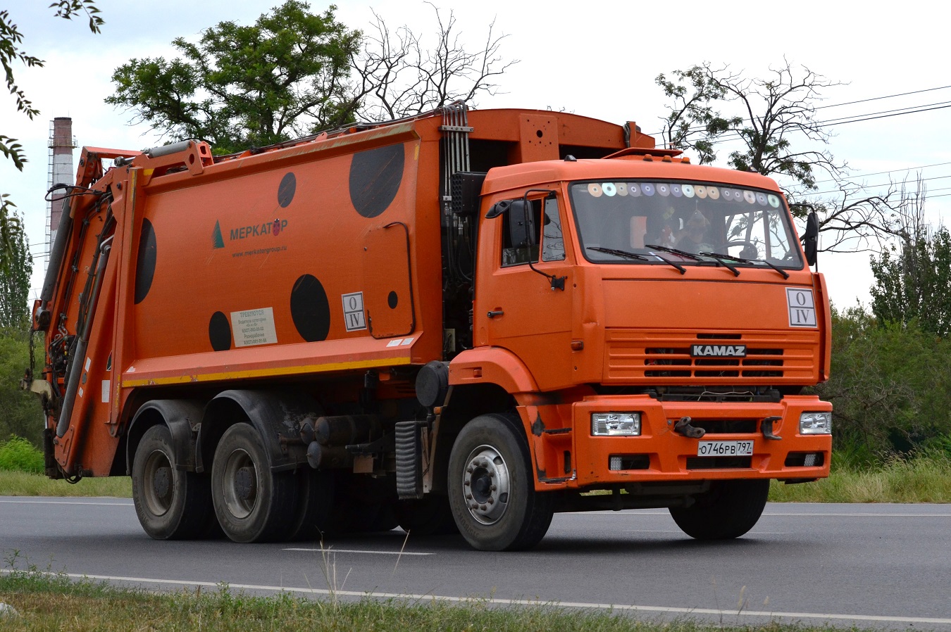 Волгоградская область, № О 746 РВ 797 — КамАЗ-6520-43