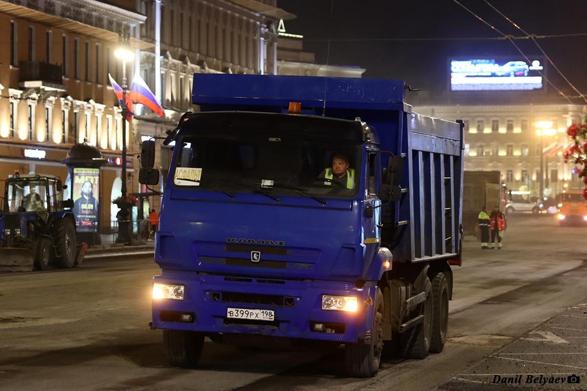 Санкт-Петербург, № В 399 РХ 198 — КамАЗ-6520-43