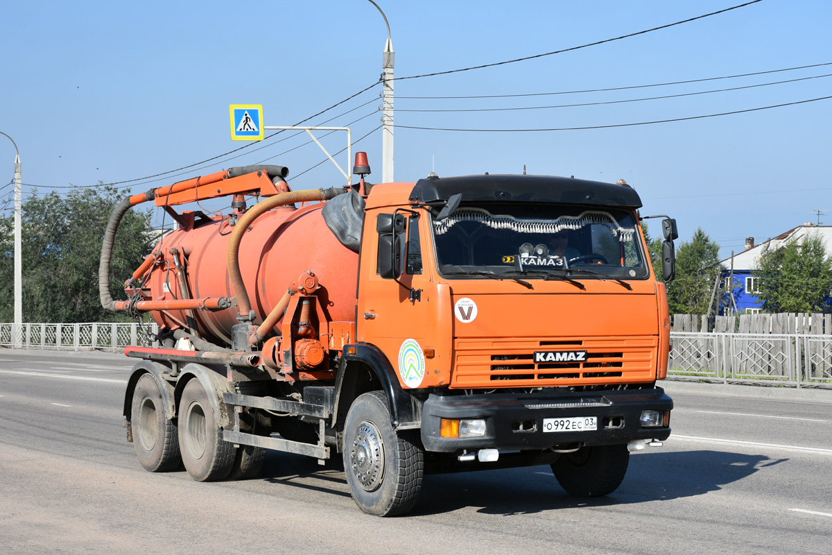 Бурятия, № О 992 ЕС 03 — КамАЗ-65115 (общая модель)