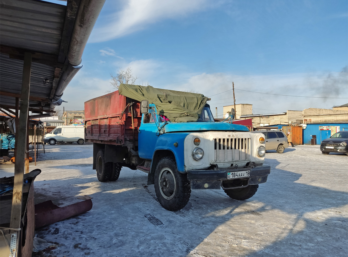 Абайская область, № 184 AAV 18 — ГАЗ-53-14, ГАЗ-53-14-01