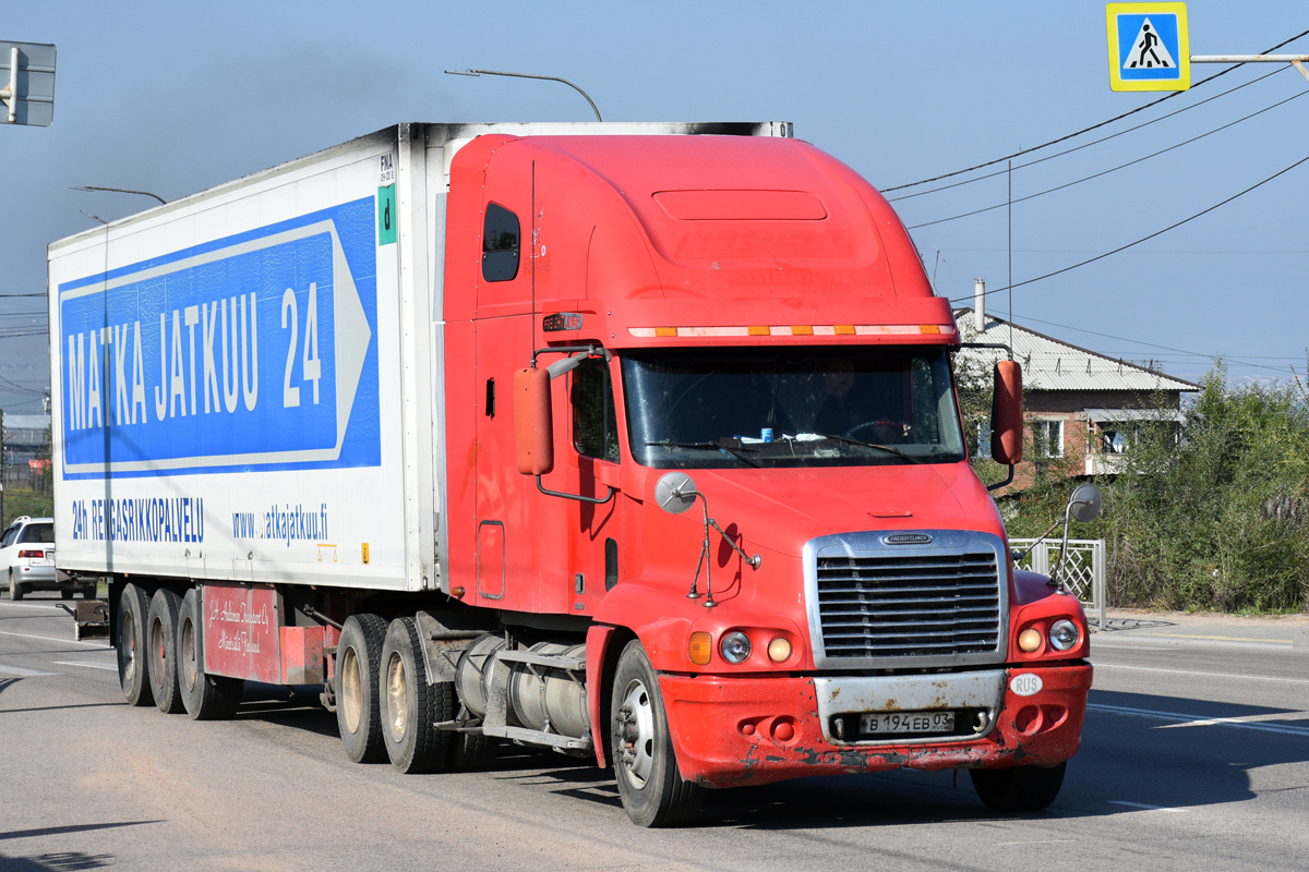 Бурятия, № В 194 ЕВ 03 — Freightliner Century Class