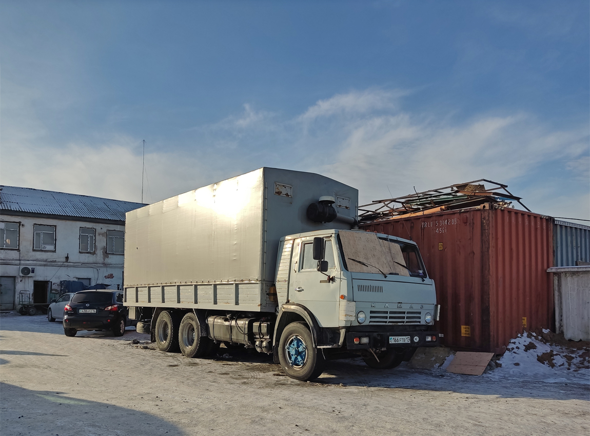 Туркестанская область, № 166 FTB 13 — КамАЗ-5320