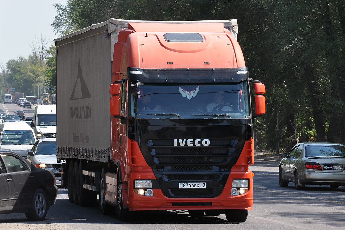 Туркестанская область, № 874 BBQ 13 — IVECO Stralis ('2007)
