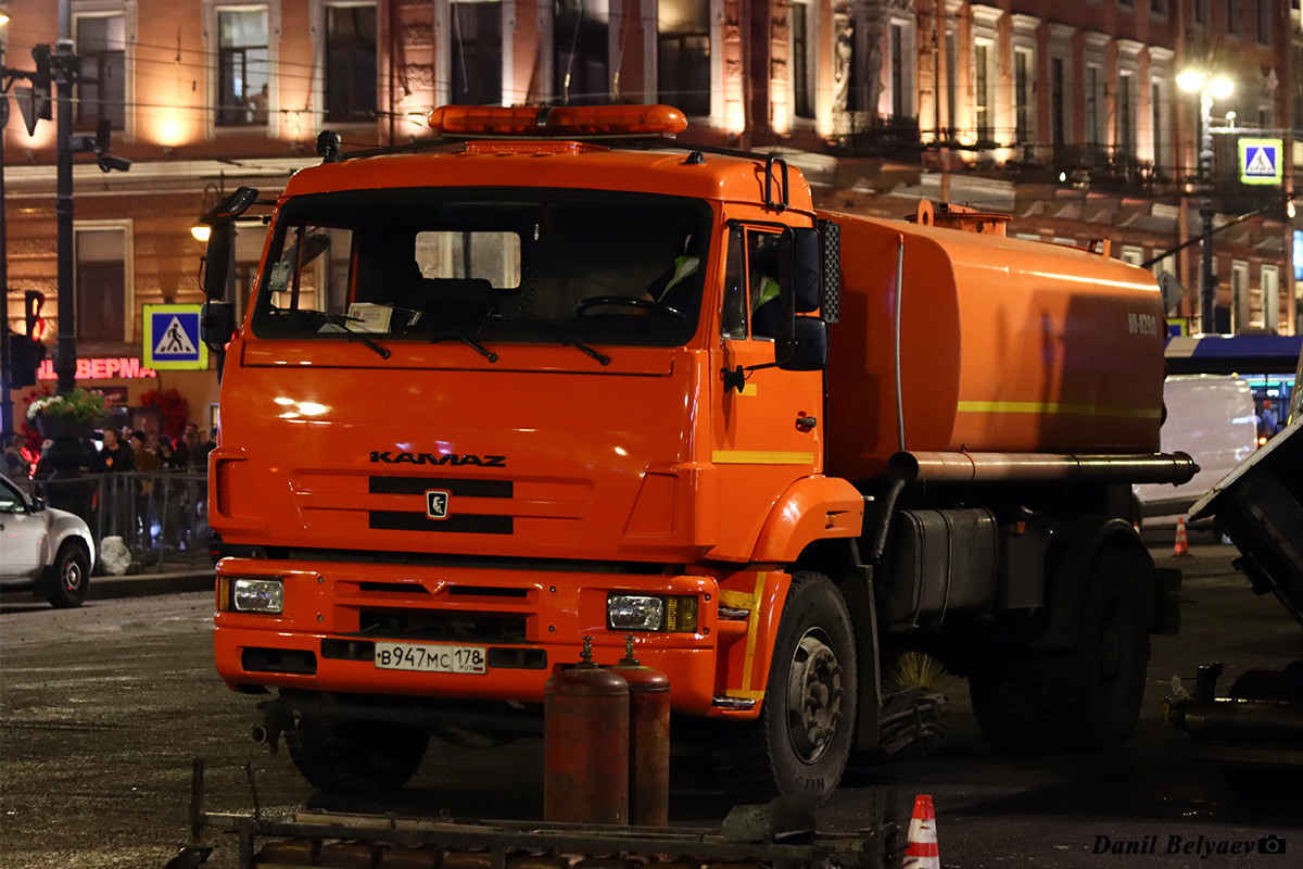 Санкт-Петербург, № В 947 МС 178 — КамАЗ-53605 (общая модель)