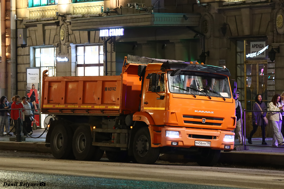 Санкт-Петербург, № М 456 НН 198 — КамАЗ-65115-A5(48)