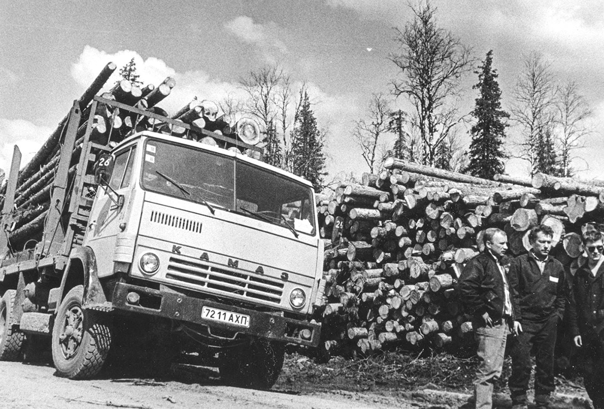Архангельская область, № 26 — КамАЗ-5320; Исторические фотографии (до 2000 года) (Архангельская область)